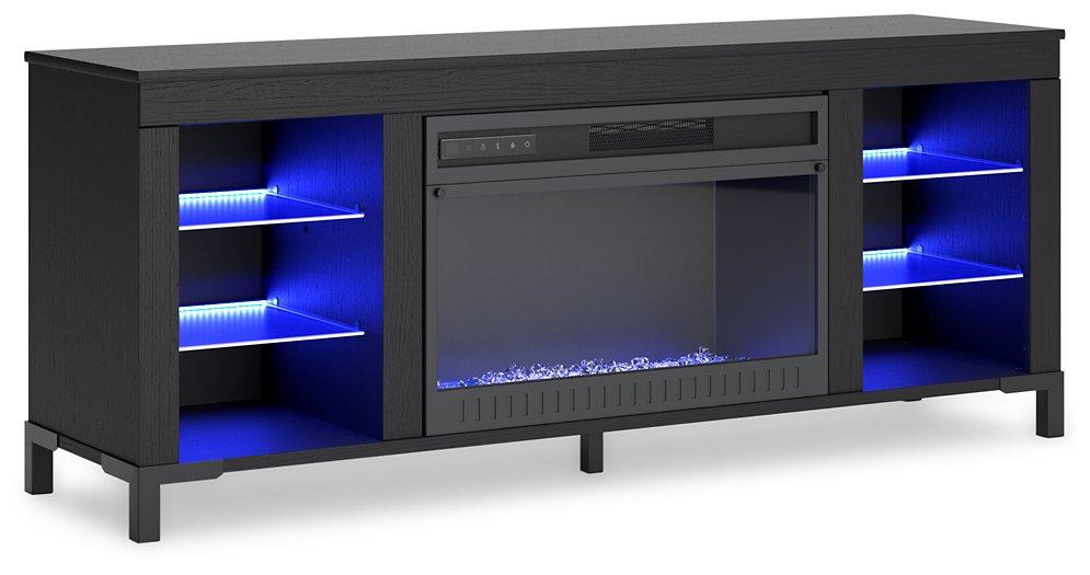 Cayberry 60" TV Stand with Electric Fireplace - National Warehouse Furniture (Buffalo, NY)