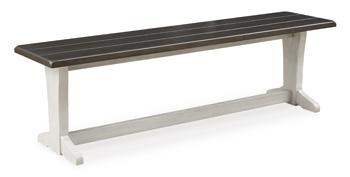 Darborn 62" Dining Bench - National Warehouse Furniture (Buffalo, NY)
