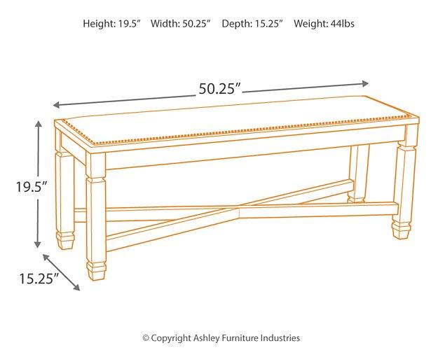 Bolanburg Dining Bench - National Warehouse Furniture (Buffalo, NY)
