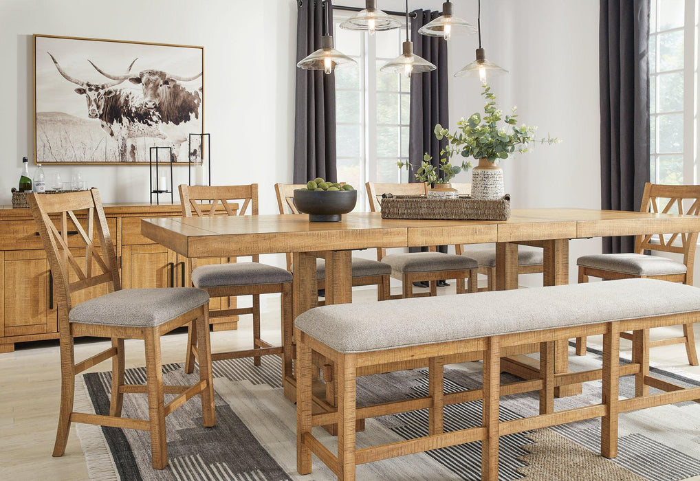 Havonplane 72" Counter Height Dining Bench - National Warehouse Furniture (Buffalo, NY)