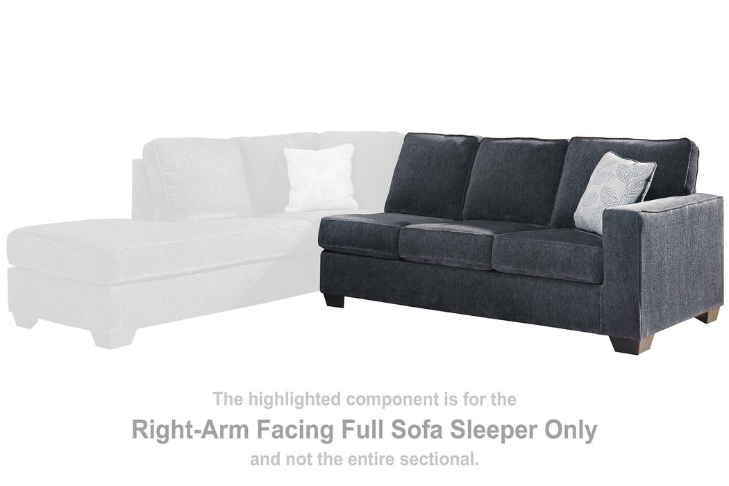 Altari Sleeper Sectional with Chaise