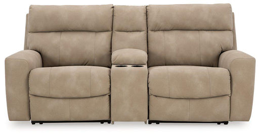 Next-Gen DuraPella Power Reclining Sectional Loveseat with Console - National Warehouse Furniture (Buffalo, NY)
