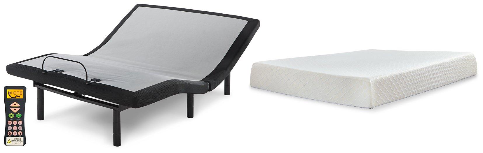 10 Inch Chime Memory Foam Mattress Set - National Warehouse Furniture (Buffalo, NY)