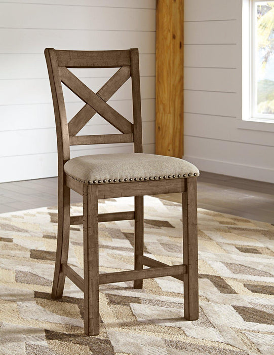 Moriville Counter Height Dining Set - National Warehouse Furniture (Buffalo, NY)