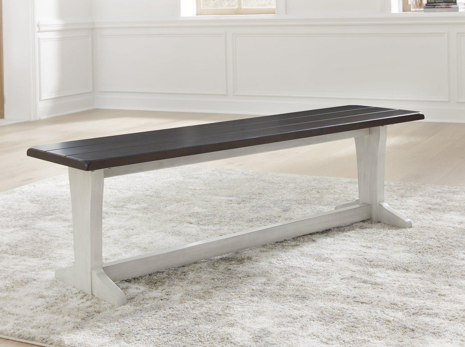 Darborn 62" Dining Bench - National Warehouse Furniture (Buffalo, NY)