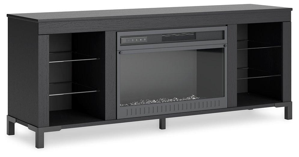 Cayberry 60" TV Stand with Electric Fireplace - National Warehouse Furniture (Buffalo, NY)