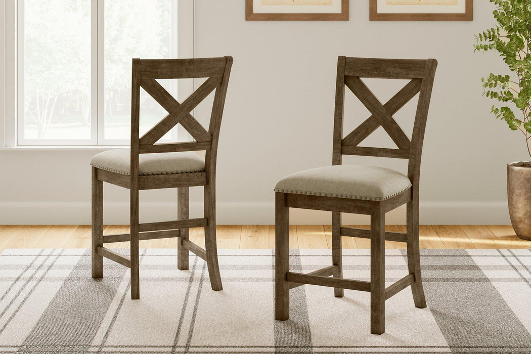 Moriville Counter Height Dining Set - National Warehouse Furniture (Buffalo, NY)