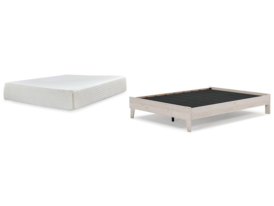 Socalle Bed and Mattress Set - National Warehouse Furniture (Buffalo, NY)