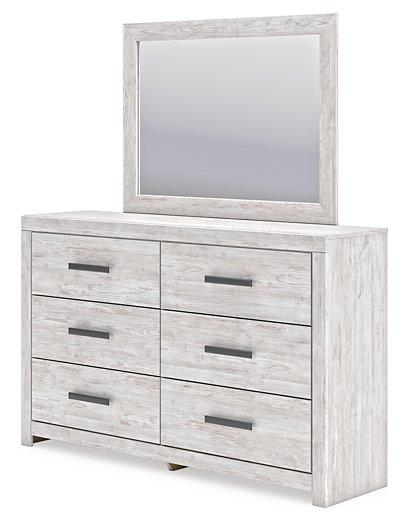 Cayboni Dresser and Mirror - National Warehouse Furniture (Buffalo, NY)