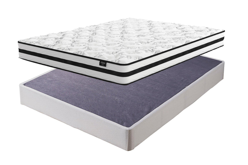 8 Inch Chime Innerspring Mattress Set - National Warehouse Furniture (Buffalo, NY)