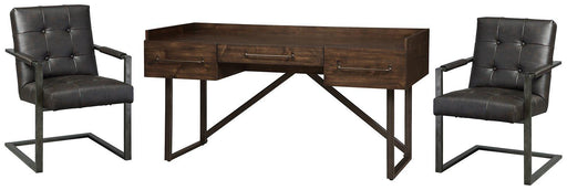 Starmore Home Office Desk with 2 Chairs - National Warehouse Furniture (Buffalo, NY)