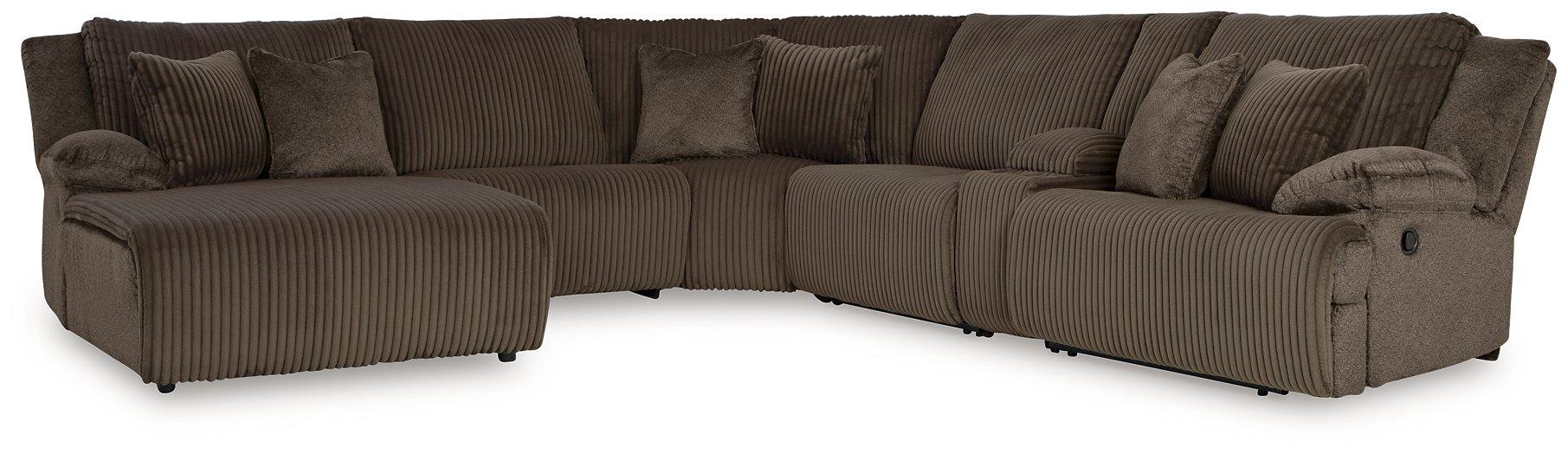Top Tier Reclining Sectional with Chaise - National Warehouse Furniture (Buffalo, NY)