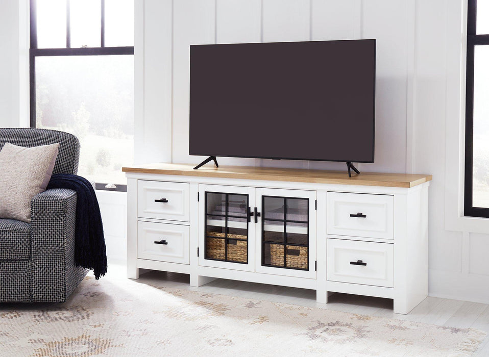 Ashbryn 74" TV Stand - National Warehouse Furniture (Buffalo, NY)