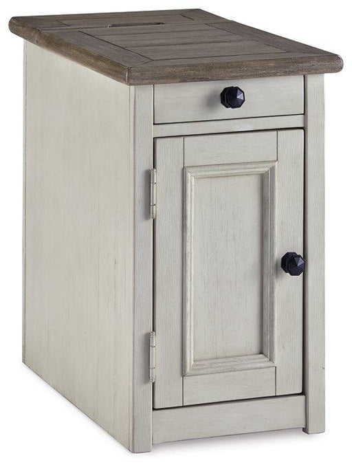 Bolanburg Chairside End Table with USB Ports & Outlets - National Warehouse Furniture (Buffalo, NY)