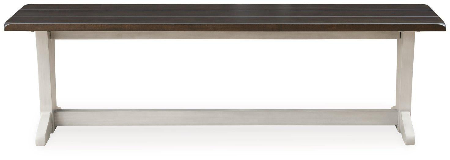Darborn 62" Dining Bench - National Warehouse Furniture (Buffalo, NY)