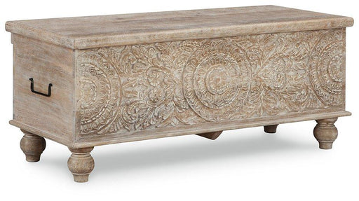 Fossil Ridge Storage Bench - National Warehouse Furniture (Buffalo, NY)