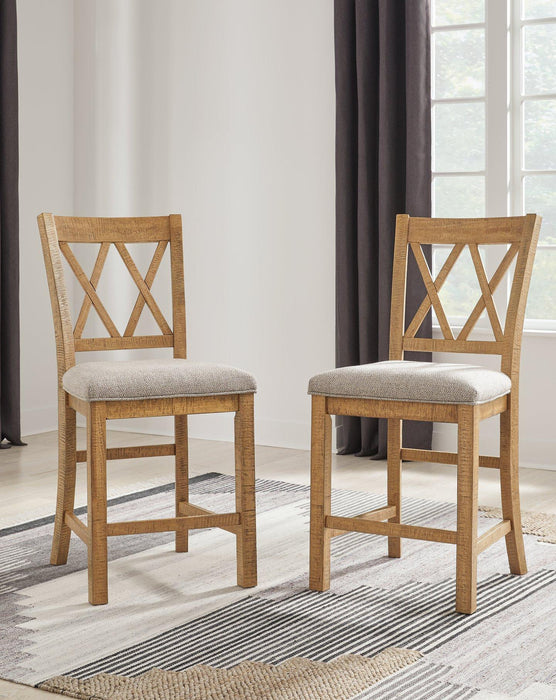 Havonplane Counter Height Barstool - National Warehouse Furniture (Buffalo, NY)