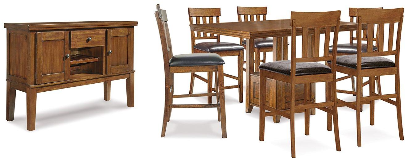 Ralene Counter Height Dining Set - National Warehouse Furniture (Buffalo, NY)
