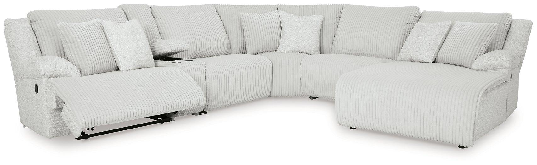 Top Tier Reclining Sectional with Chaise - National Warehouse Furniture (Buffalo, NY)