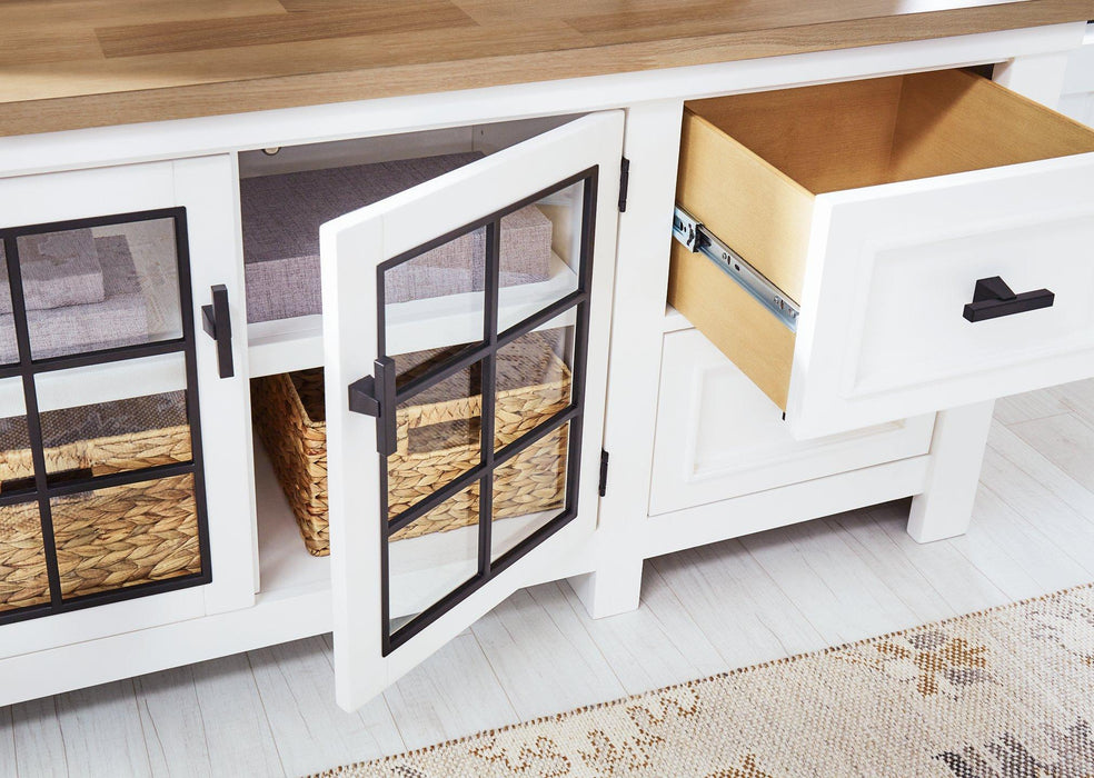 Ashbryn 74" TV Stand - National Warehouse Furniture (Buffalo, NY)