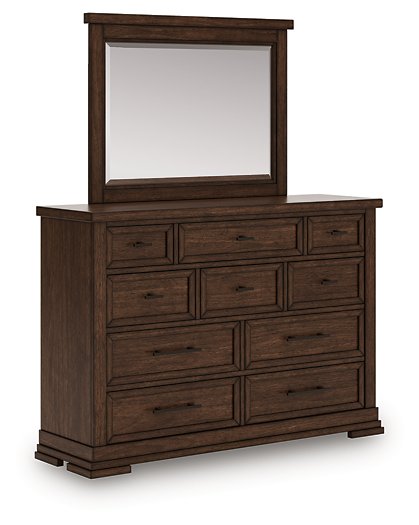 Taffenbrook Dresser and Mirror - National Warehouse Furniture (Buffalo, NY)