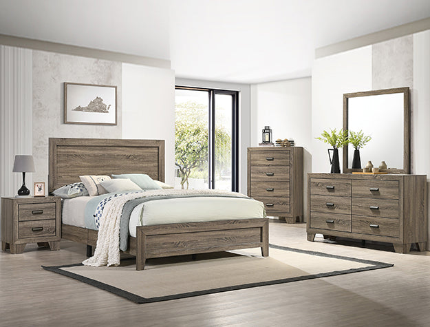 MILLIE KING BED IN ONE BOX-GREY - National Warehouse Furniture (Buffalo, NY)