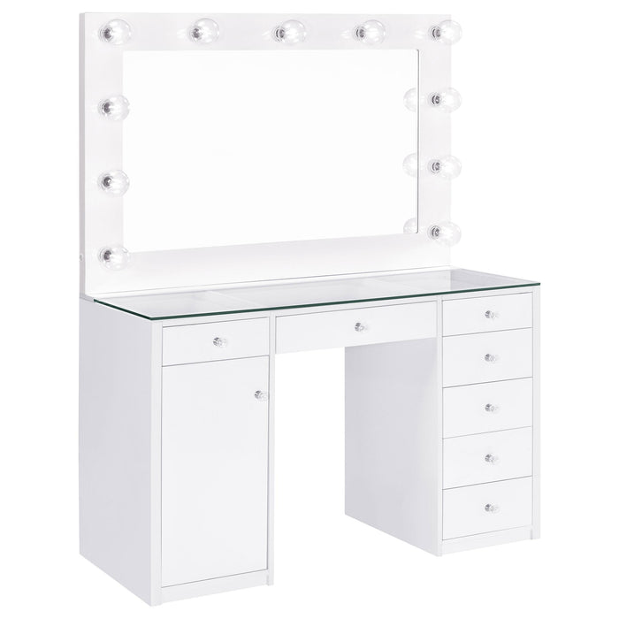Acena Vanity Table and Mirror - National Warehouse Furniture (Buffalo, NY)