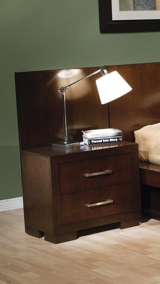Jessica Nightstand Panels Cappuccino (Set of 2) - National Warehouse Furniture (Buffalo, NY)