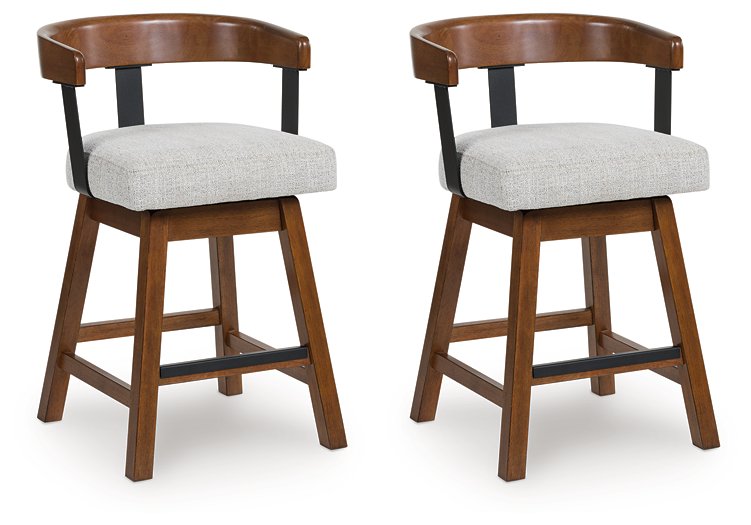 Ralene Counter Height Barstool (Set of 2) - National Warehouse Furniture (Buffalo, NY)