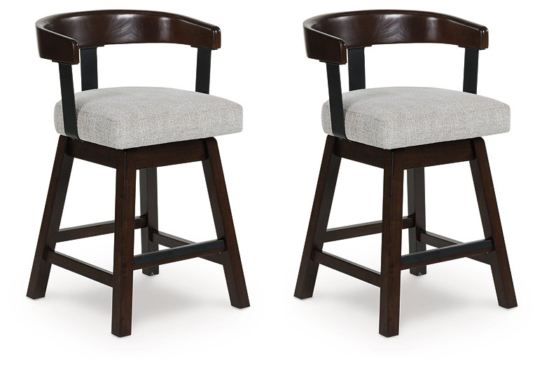 Haddigan Counter Height Barstool (Set of 2) - National Warehouse Furniture (Buffalo, NY)