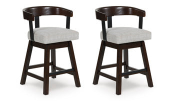 Haddigan Counter Height Barstool (Set of 2) - National Warehouse Furniture (Buffalo, NY)