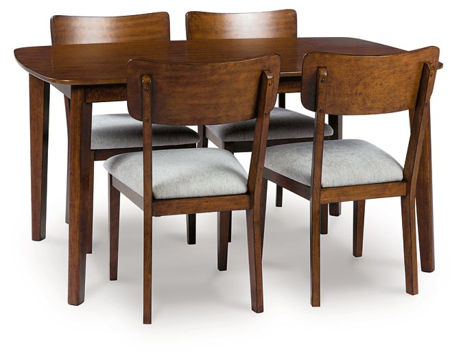 Tameride Dining Table and 4 Chairs (Set of 5) - National Warehouse Furniture (Buffalo, NY)