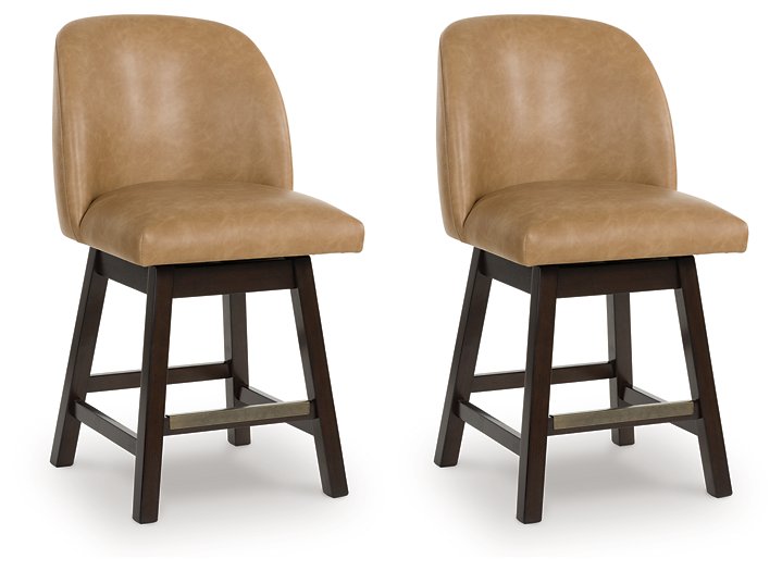 Neymorton Counter Height Barstool (Set of 2) - National Warehouse Furniture (Buffalo, NY)