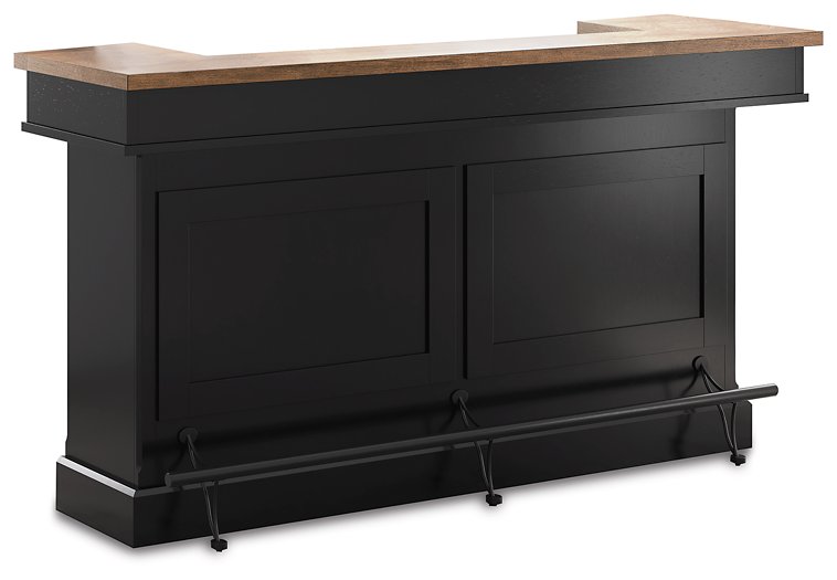 Wildenauer 78" Bar - National Warehouse Furniture (Buffalo, NY)