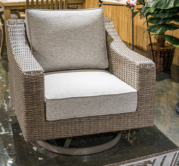 Laguna Heights Swivel Lounge with Cushion - National Warehouse Furniture (Buffalo, NY)