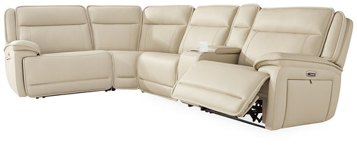 Double Deal Reclining Sectional with Console - National Warehouse Furniture (Buffalo, NY)