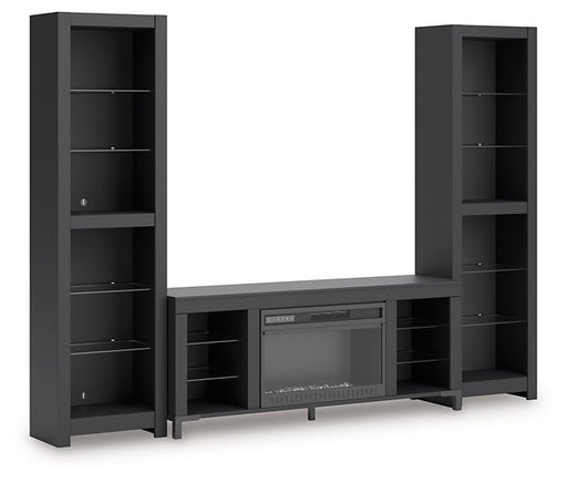 Cayberry Entertainment Center with Electric Fireplace - National Warehouse Furniture (Buffalo, NY)