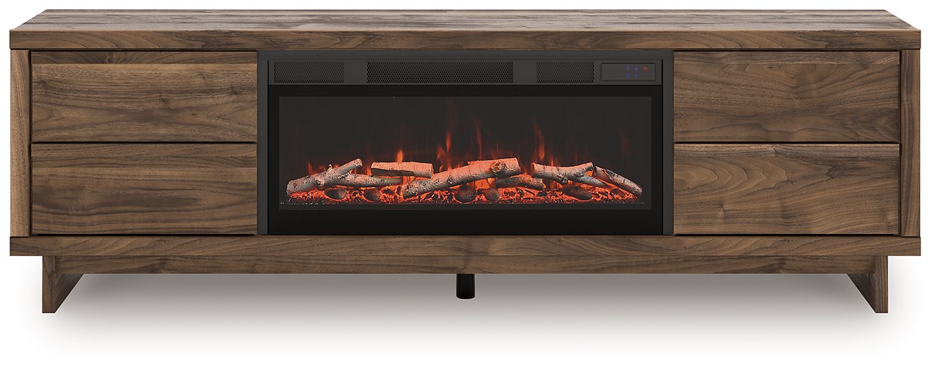 Zadilyn 72" TV Stand with Electric Fireplace - National Warehouse Furniture (Buffalo, NY)
