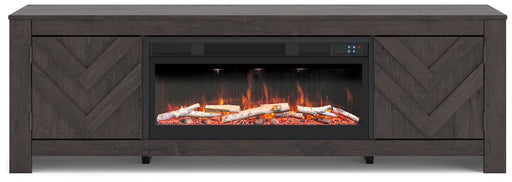 Cayboni 71" TV Stand with Electric Fireplace - National Warehouse Furniture (Buffalo, NY)
