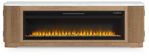 Camdill 80" TV Stand with Electric Fireplace - National Warehouse Furniture (Buffalo, NY)