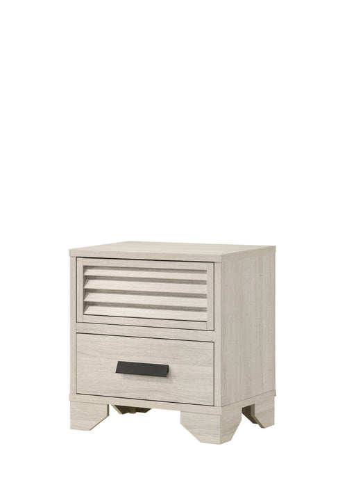 SARTER NIGHTSTAND - WHITE - National Warehouse Furniture (Buffalo, NY)