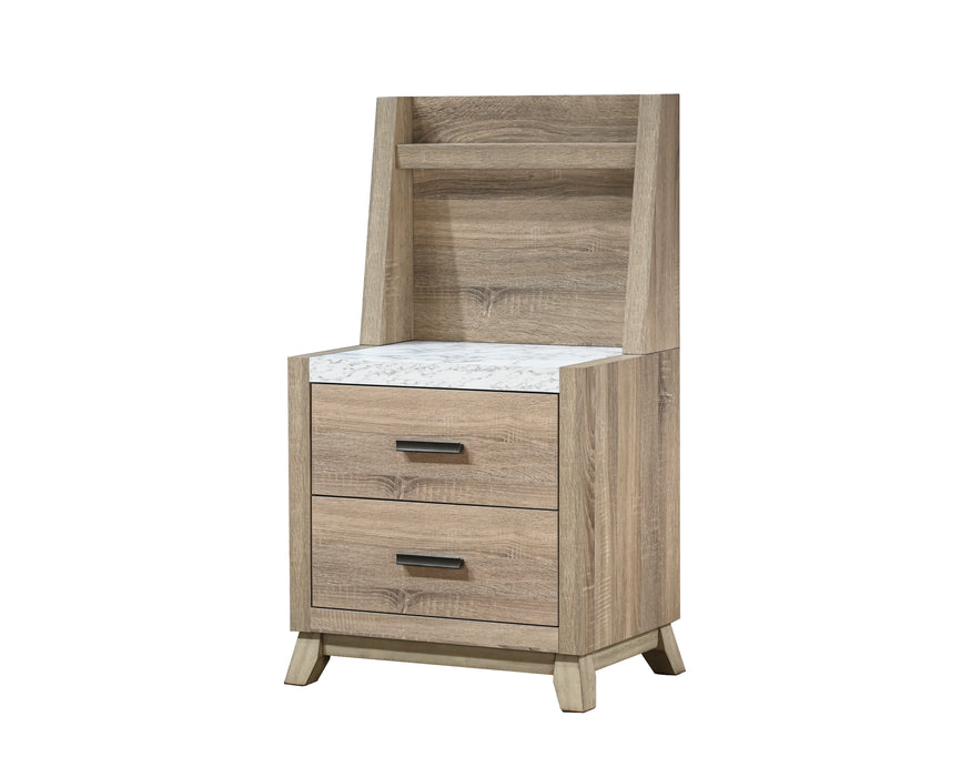 TILSTON NIGHTSTAND W/WALL PANEL - National Warehouse Furniture (Buffalo, NY)