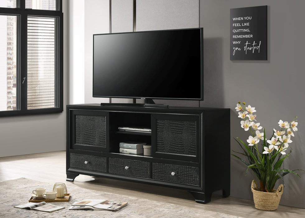 LYSSA TV STAND - BLACK - National Warehouse Furniture (Buffalo, NY)