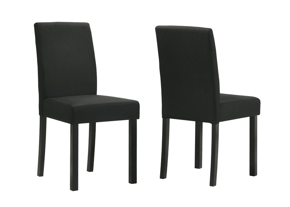 RESIA DINING CHAIR BLACK - National Warehouse Furniture (Buffalo, NY)