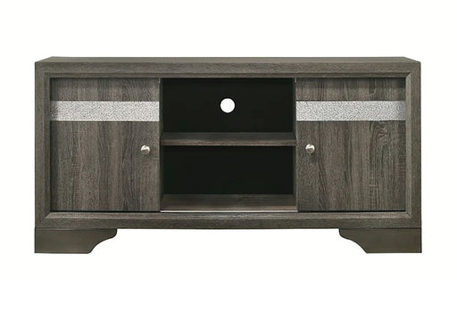 Crown Mark Furniture Regata TV Stand in Gray image