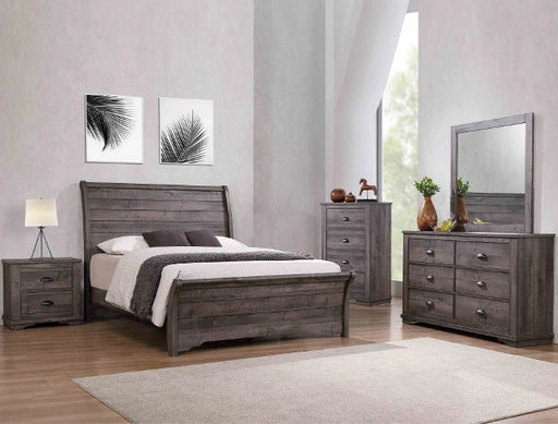 Crown Mark Furniture Coralee Dresser Mirror in Gray image