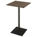 Cavalier 3-piece Square Bar Table Set Dark Elm and Black - National Warehouse Furniture (Buffalo, NY)