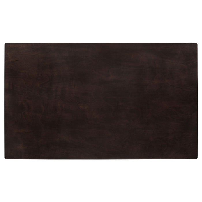 Gabriel 5-piece Rectangular 59-inch Closed Back Dining Set Cappuccino - National Warehouse Furniture (Buffalo, NY)