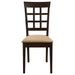 Gabriel 5-piece Rectangular 59-inch Dining Set Cappuccino - National Warehouse Furniture (Buffalo, NY)