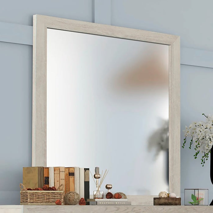 Crown Mark Furniture Jaylen Dresser Mirror in Gray - National Warehouse Furniture (Buffalo, NY)